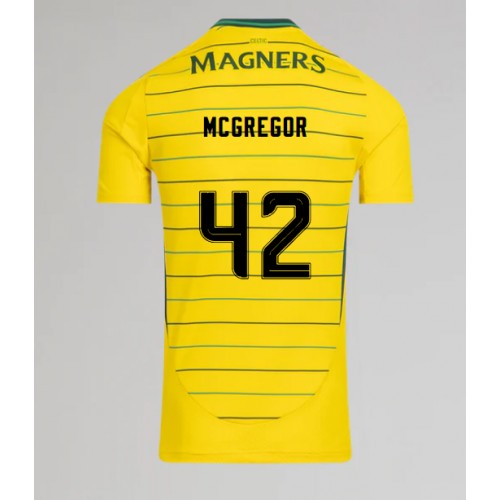 Moški Nogometni dresi Celtic Callum McGregor #42 Gostujoči 2024-25 Kratek Rokav